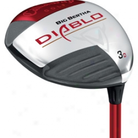 Callaway Big Bertha Diablo Draw Fairway Wood With Graphite Axis