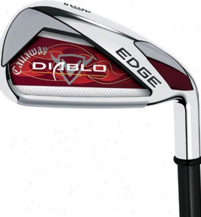 Callaway Diablo Edge Iron Set 6-pw, Gw Wjth Graphite Shafts