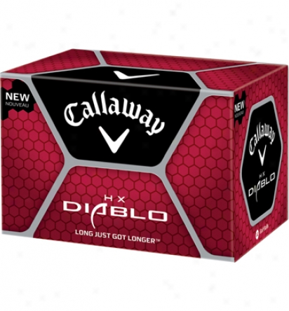 Callaway Logo Hx Diablo Golf Balls