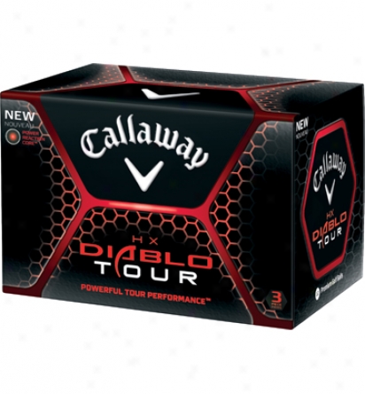 Callaway Logo Hx Diablo Tour Golf Balls