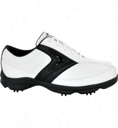 Callaway Mens C-tech Saddle - White/black Golf Shoes