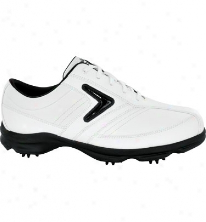 Callaway Mens C-tech Saddle - White/white Golf Shoes