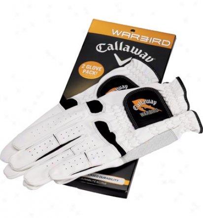 Callaway Mens Cadet Warbird Glove 2-pack