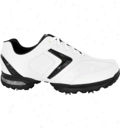 Callaway Mens Chev Comfort - White/black/charcoal Golf Shoes