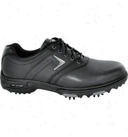 Callaway Mens Xtt Lt Saddle - Black/black Golf Shoes