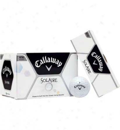 Callaway Personalized Linerite Solaire Golf Balls (white)