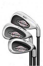 Callaway Pre-owbed 2002 Big Bertha Iron Set W/ Graphite - 4-10, W