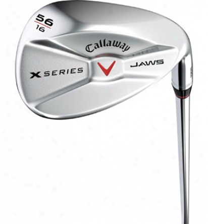 Callaway Pre-owned X Series Jaws Chrome Wedge With Steel Shaft