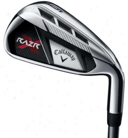 Callaway Preowned Razr X Individual Iron With Steel Shafts