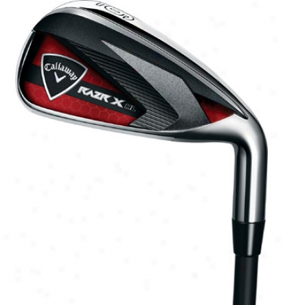 Callsway Razr X Hl 6-pw, Aw Iron Set With Graphite Shafts