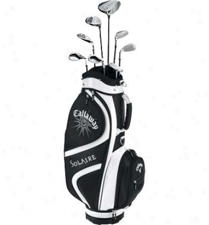 Callaway Solaire 9-piwce Petite Complete Set In Black