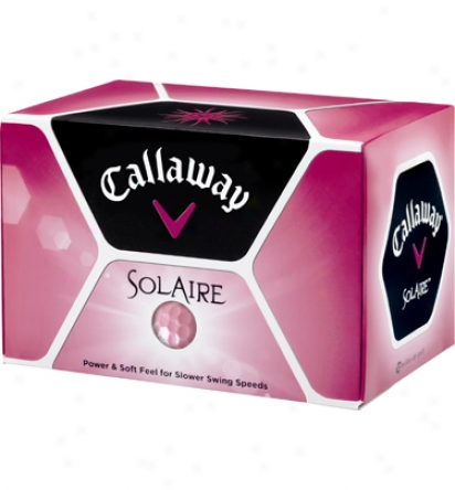 Callaway Solaire Golf Balls (pink)