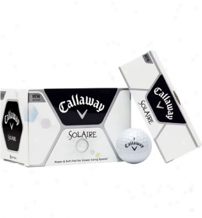 Callaway Solaire Golf Balls (white)
