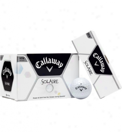 Callaaay Solaire Personalized Golf Balls (white)