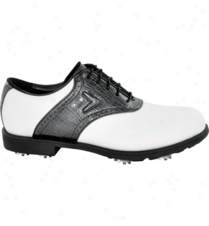 Callaway Womens Ft Chev Tour - White/black Golf Shoes