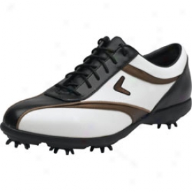 Callaway Womens Supura - Blanco/black/bronze Golf Shoes