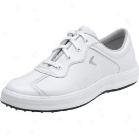 Callaway Womens Turf Caddie Golf Shoes (white/silver)