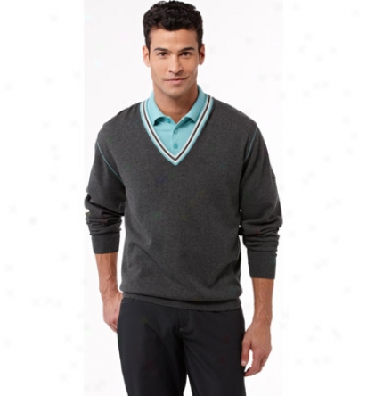 Calvin Klein Mens Deep V-neck Sweater