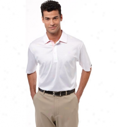 Calvin Klein Mens Mercerized Solid Polo