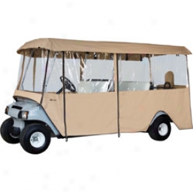 Clasdic Accesskries Deluxe 6 Passenger Golf Cart Enclosure