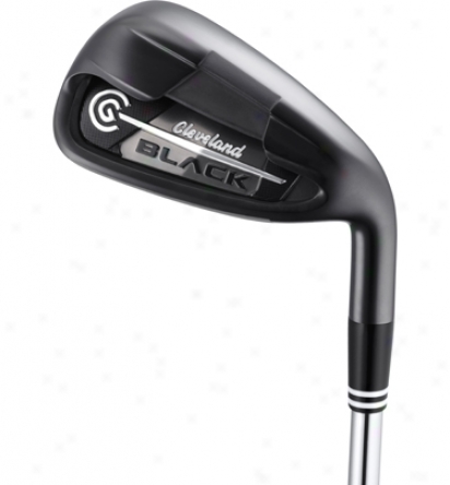 Cleveland Cg Black 4-pw Iron Set With Graphite Shafts