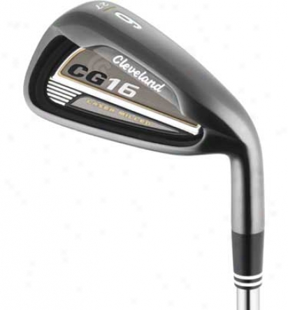 Cleveland Cg116 Black Pearl Iron Set 5-pw With Steel Shafts
