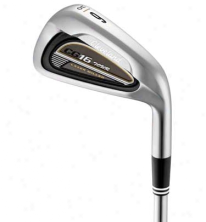 Cleveland Cg16 Tour Satin Chrome Individual Iron With Steel Shaft