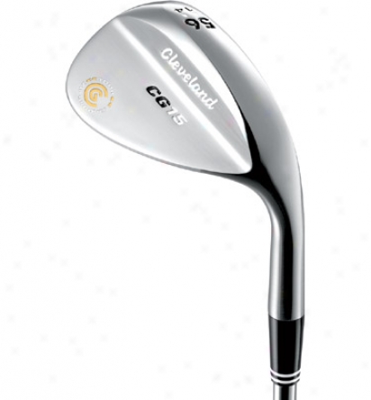 Cleveland Pre-owned Cg15 Satin Chrome Tour Zip Cc Wedge