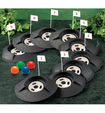 Clubhouse Cpllection 9 Hole Putting Game