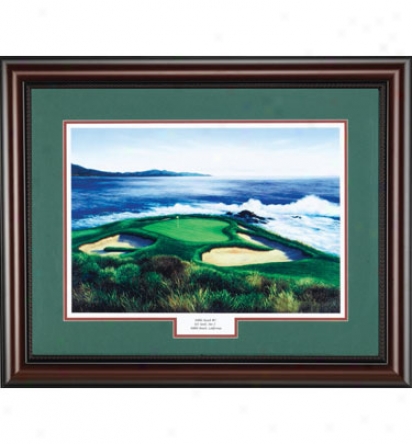 Clubhouse Collection Framed Art - Pebble Run ashore #7, 17 In. X 19 In.