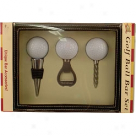 Clubhouse Collection Golf Ball Bar Set