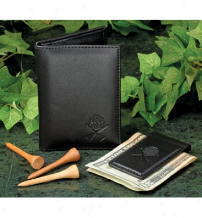 Clubhouse Collection Wallet & Money Clip Combo Pack