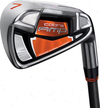 Cobra Amp 4-pw, Gw Iron Set With Steel Shafts