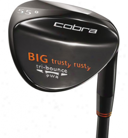 Cobra Big rTusty Rusty Pvd Black Cc Wedge