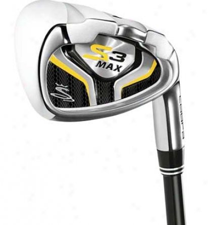 Cobra S3 Max 4-pw, Gw Iron Set With Graphite Shafts