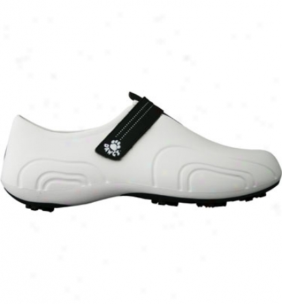 Dawgs Mens Ultralite Golf Shoes (whiite/black)