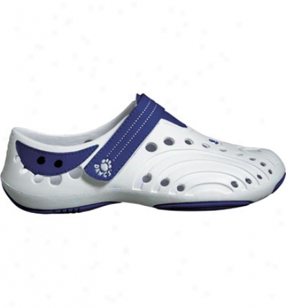 Dawgs Premium Boys Spirit - White/royal Blue Casual Shoe