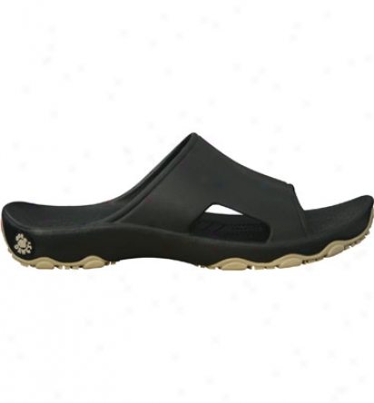 Dawgs Premium Mens Destination Slide - Black/tan Casual Shoe