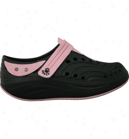 Dawgs Womens Spirit Toner - Black/soft Pink Casual Shoes