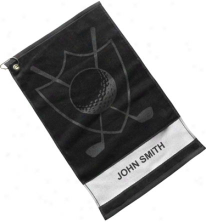 Devant Persobalized Signagraph Towel With Golf Shield