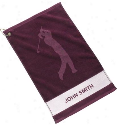 Devant Personalized Signagraph Towel With Golfer