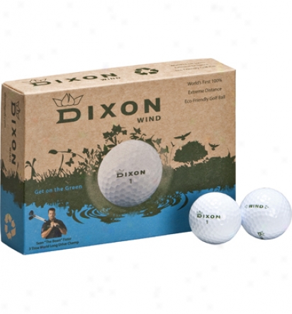 Dixon Golf Logo Wind Golf Balls