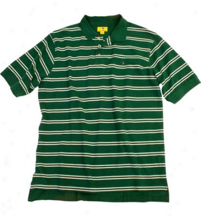 Duck Understanding Mens Classic Stripe Pique Polo