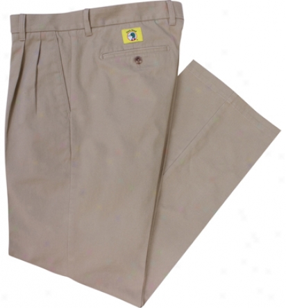 Duck Head Mens Original Pleated Front Washed Twill Pant