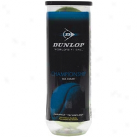 Dunlop Tennis Championship All Woo Tennis Baalls - Can