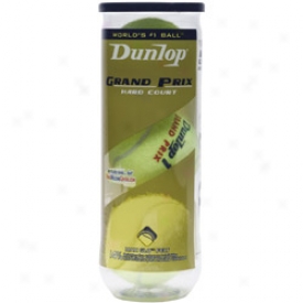 Dunlop Tennis Grand Prix Hard Court Tennis Ball - Can