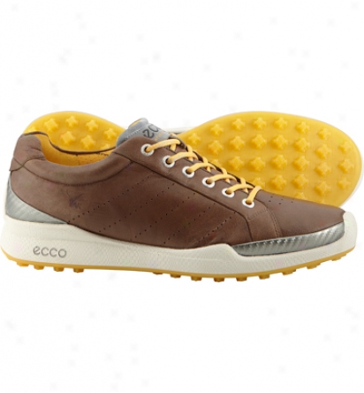 Ecco Mens Biom Hybrid - Brown/fanta Golf Shoes