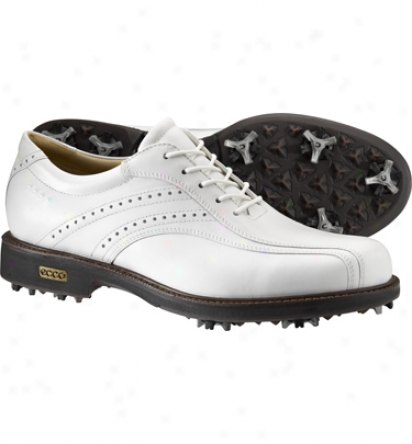 Ecco Mens Comfot Greek  Hydromax Golf Shoes (white)