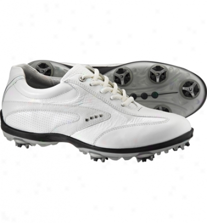 Ecco Womens Casual Cool Hydromax Golf Shoes (white/white)