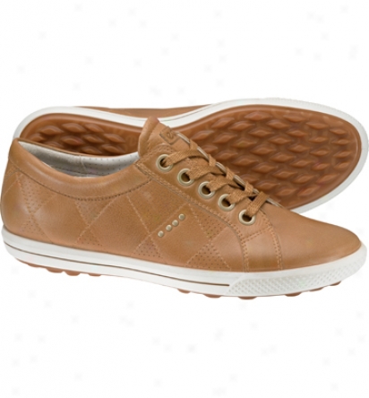 Ecco Womens Golf Street Premier Golf Shoes (earth Brown/honey)